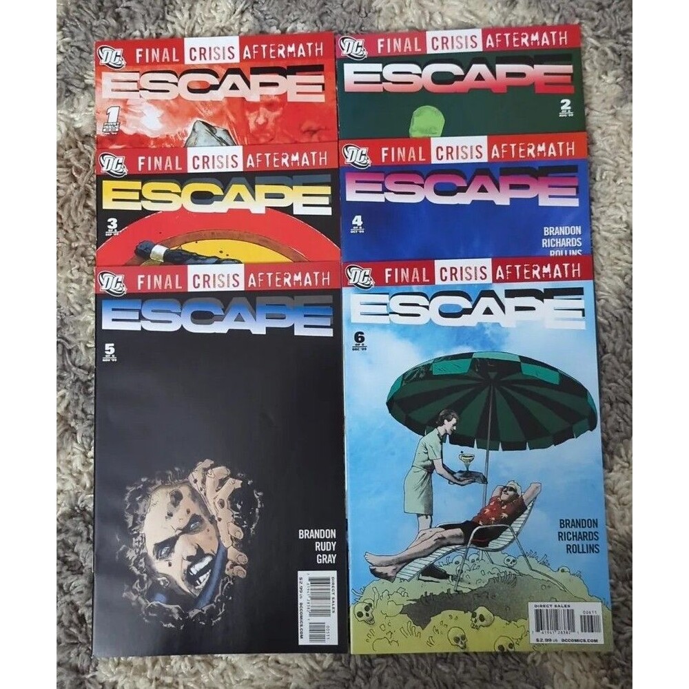 Final Crisis Aftermath: Escape #1-6 (2009) DC Comics - 6 Comics